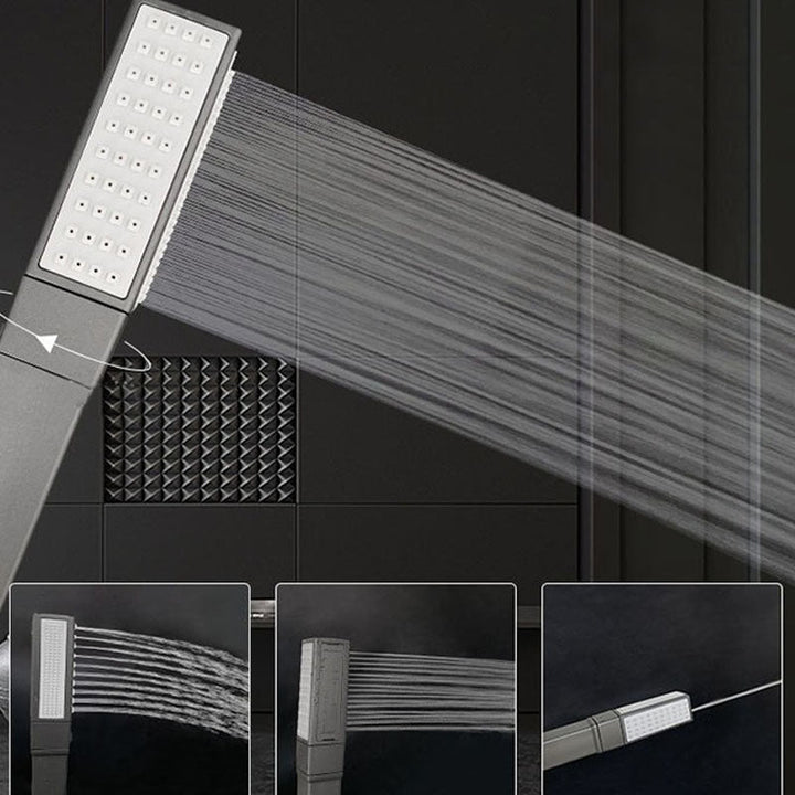 BowLift | Contemporary Shower Head Solid Color Plastic Handheld Shower Head