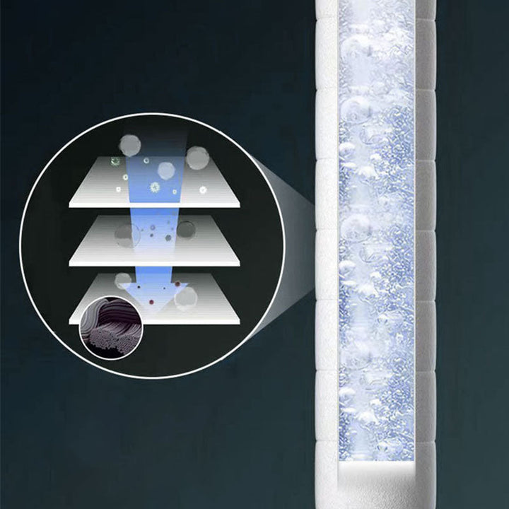 BowLift | Contemporary Shower Head Solid Color Plastic Handheld Shower Head
