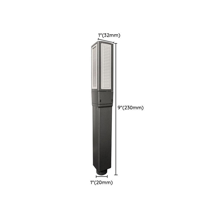 BowLift | Contemporary Shower Head Solid Color Plastic Handheld Shower Head