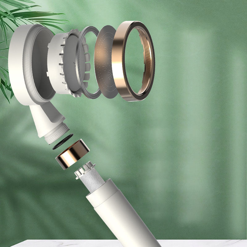 BowLift | Contemporary Showerhead Round Showerhead with Water Filtration