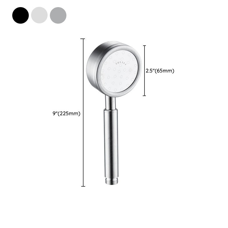 BowLift | Metal Handheld Showerhead Modern Solid Color Round Showerheads