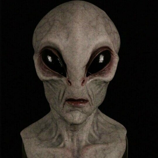 Alien-Mask | Realistic Halloween Costume Accessories | Bowlift
