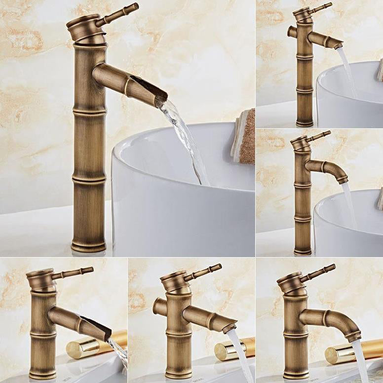 BowLift | Brass Country Basin Tap Single Hole Sink Faucet for Bathroom
