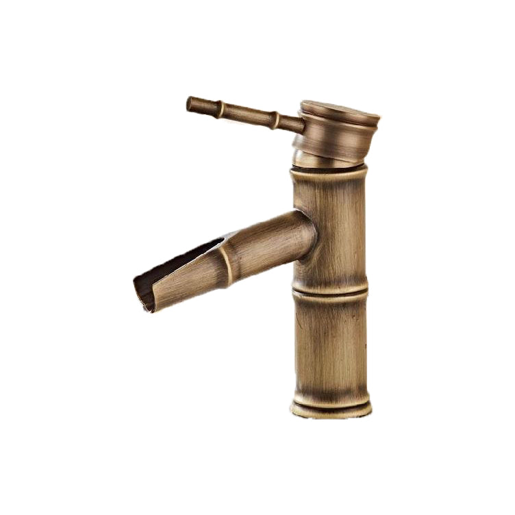 BowLift | Brass Country Basin Tap Single Hole Sink Faucet for Bathroom