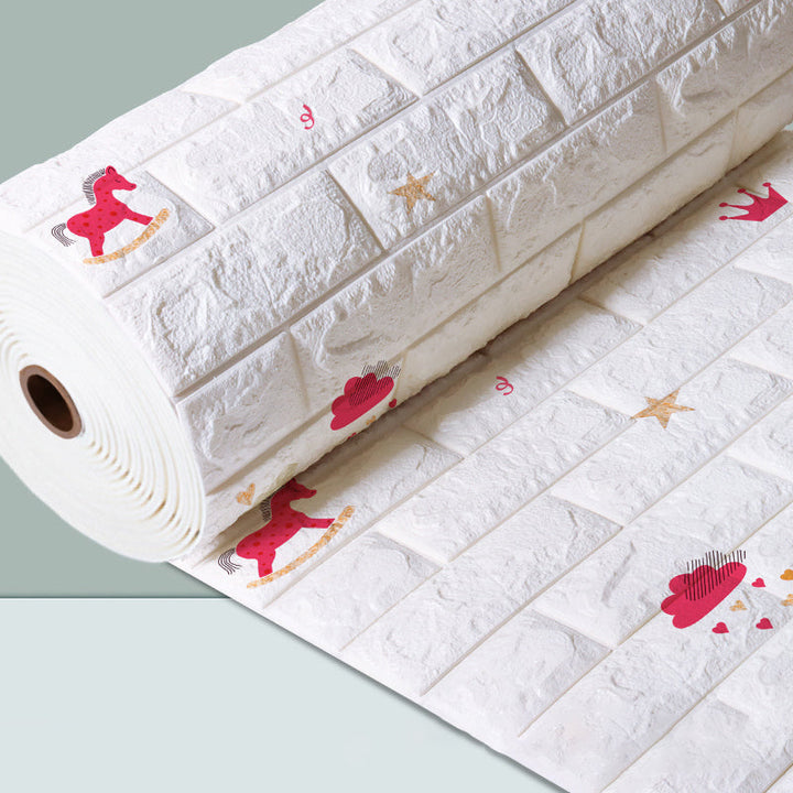 BowLift | Modern Cartoon Wall Covering Peel and Stick Wall Ceiling for Bedroom