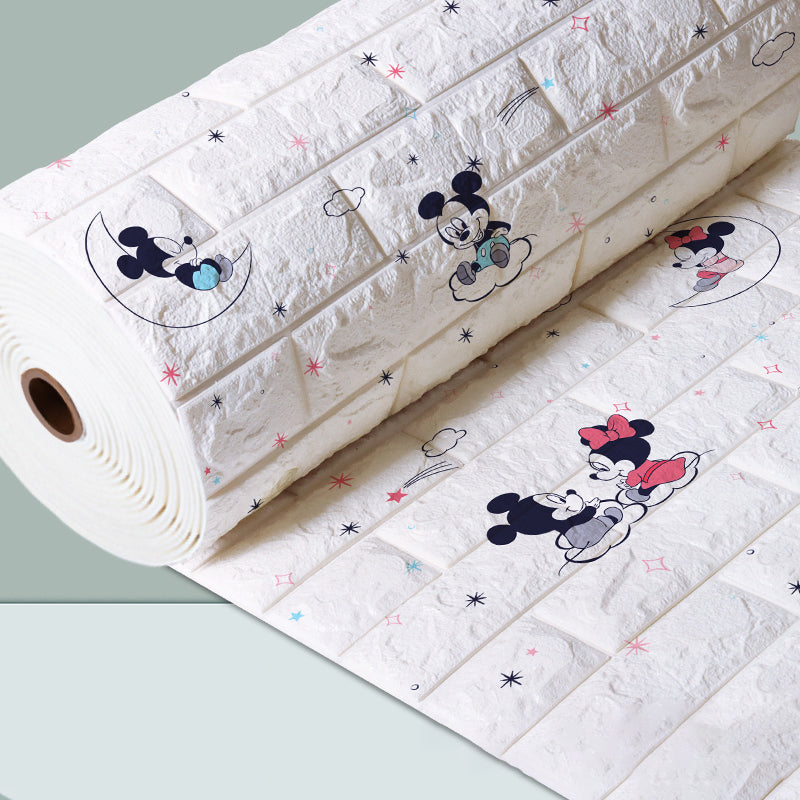 BowLift | Modern Cartoon Wall Covering Peel and Stick Wall Ceiling for Bedroom