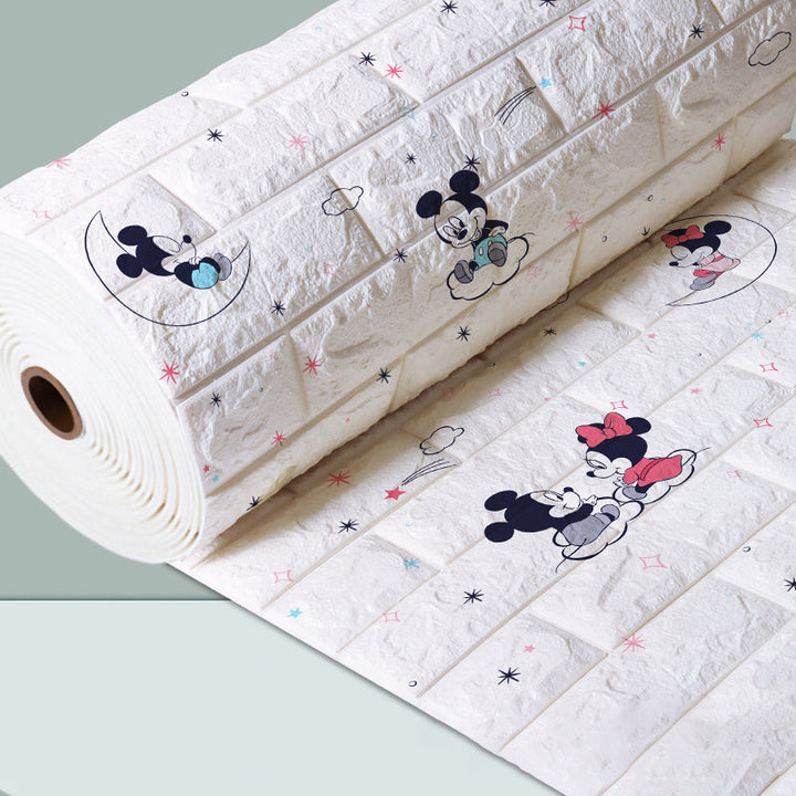 BowLift | Modern Cartoon Wall Covering Peel and Stick Wall Ceiling for Bedroom