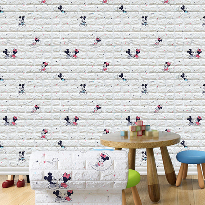 BowLift | Modern Cartoon Wall Covering Peel and Stick Wall Ceiling for Bedroom