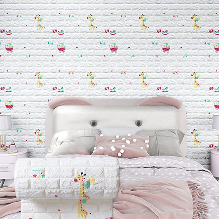 BowLift | Modern Cartoon Wall Covering Peel and Stick Wall Ceiling for Bedroom