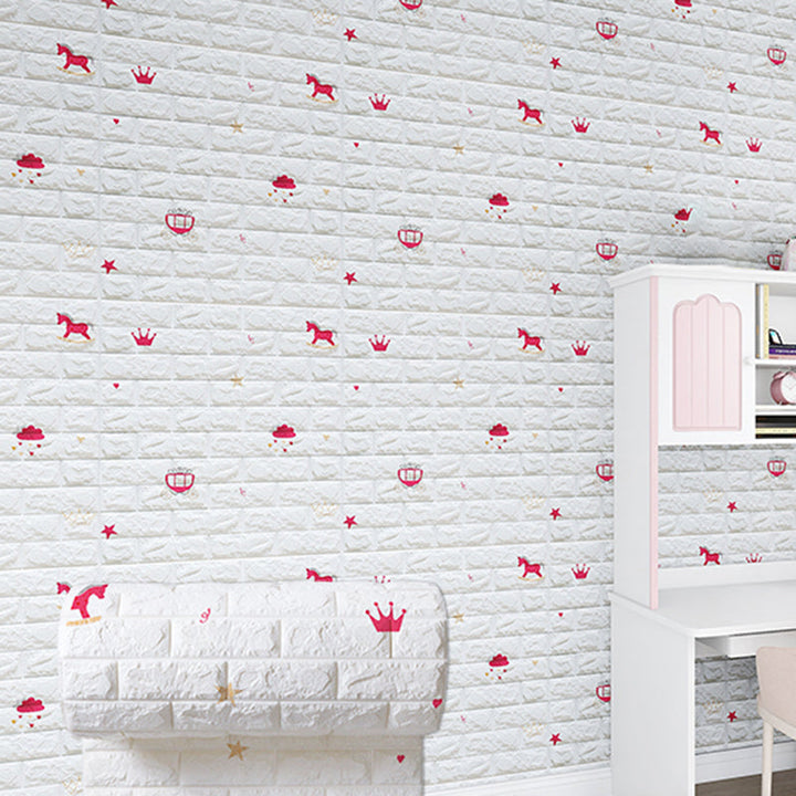 BowLift | Modern Cartoon Wall Covering Peel and Stick Wall Ceiling for Bedroom