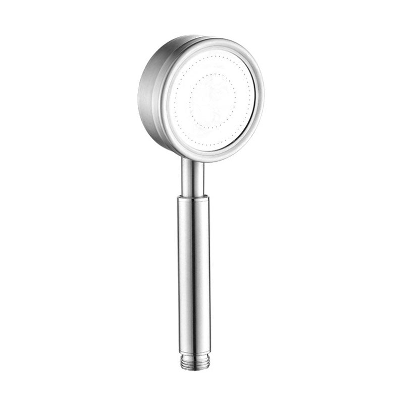 BowLift | Classic Shower Head Round Metal Handheld Shower Head in Silver