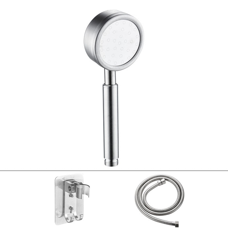 BowLift | Classic Shower Head Round Metal Handheld Shower Head in Silver