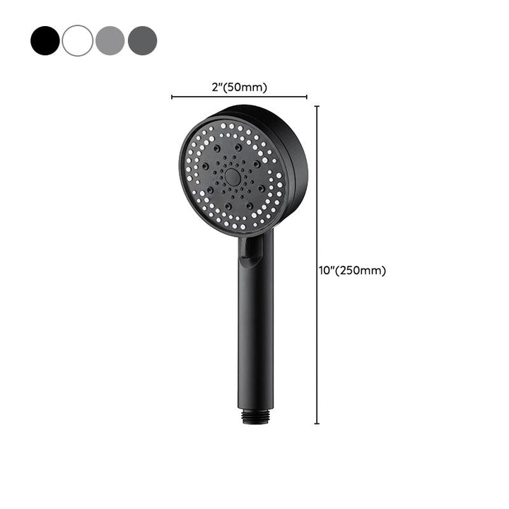 BowLift | Standard Plastic Shower Head Self-Cleaning Round Handheld Shower Heads