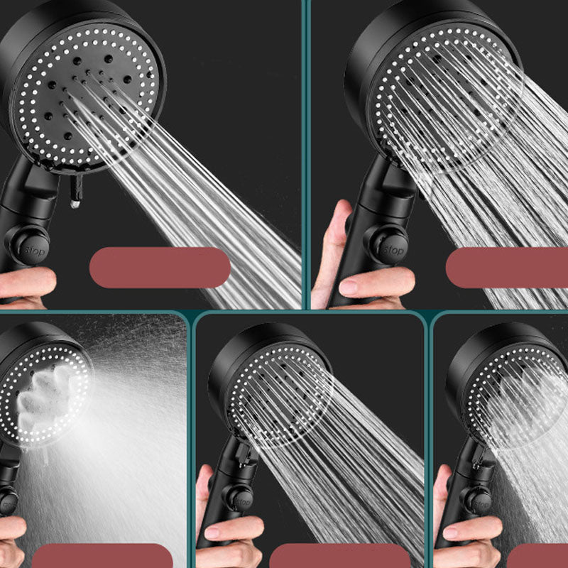 BowLift | 5 setting patterns shower head plastic round handheld shower head
