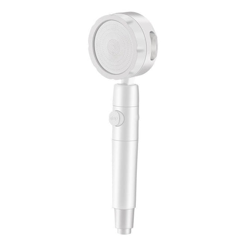 BowLift | Adjustable Water Flow Showerhead Solid Color 3 Settings Round Handheld Shower