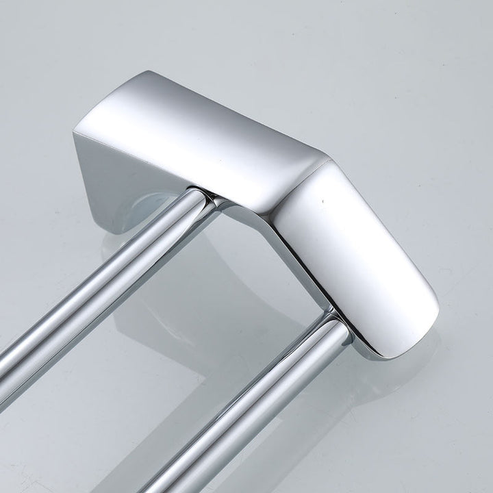 BowLift | Silver Bathroom Accessories Hardware Set Modern Bathroom Accessories Kit