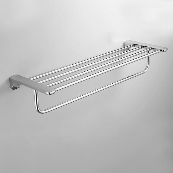 BowLift | Silver Bathroom Accessories Hardware Set Modern Bathroom Accessories Kit