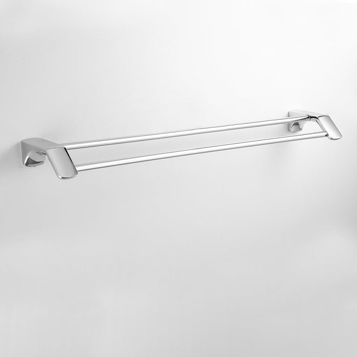 BowLift | Silver Bathroom Accessories Hardware Set Modern Bathroom Accessories Kit