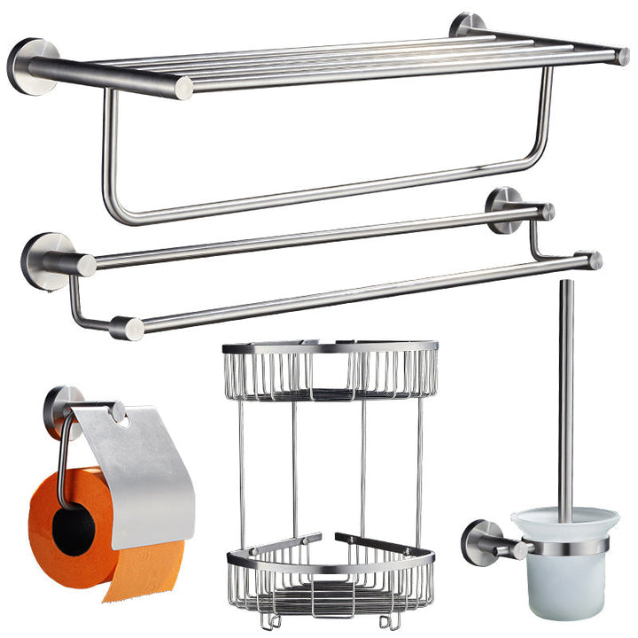 BowLift | Chrome Traditional Bathroom Accessories Set Stainless Steel Bathroom Set
