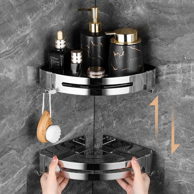 BowLift | Modern Bathroom Accessories Set Silver Bathroom Accessories Hardware Set
