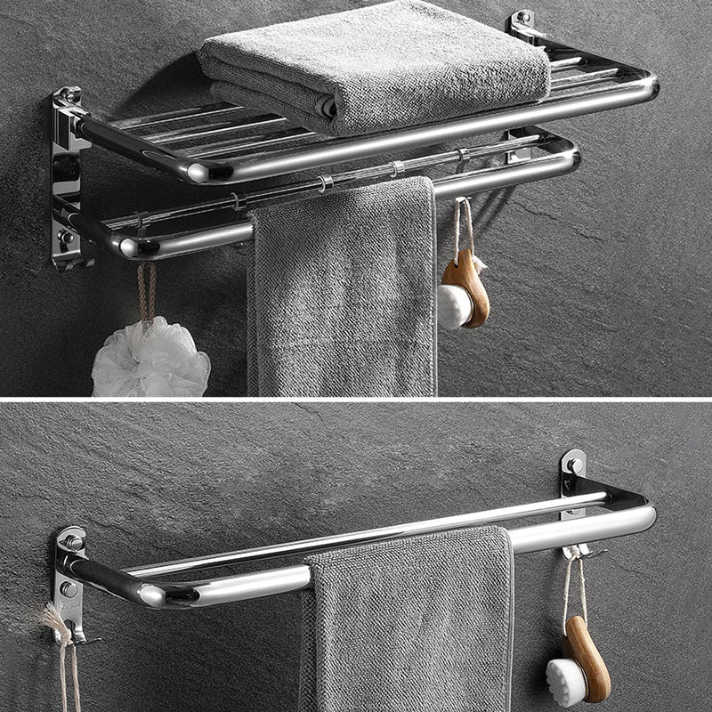 BowLift | Modern Bathroom Accessories Set Silver Bathroom Accessories Hardware Set