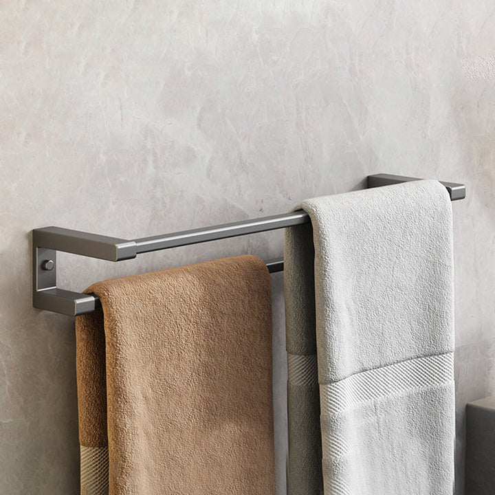 BowLift | Modern Bathroom Accessory Set Gray Bathroom Accessories Hardware Set
