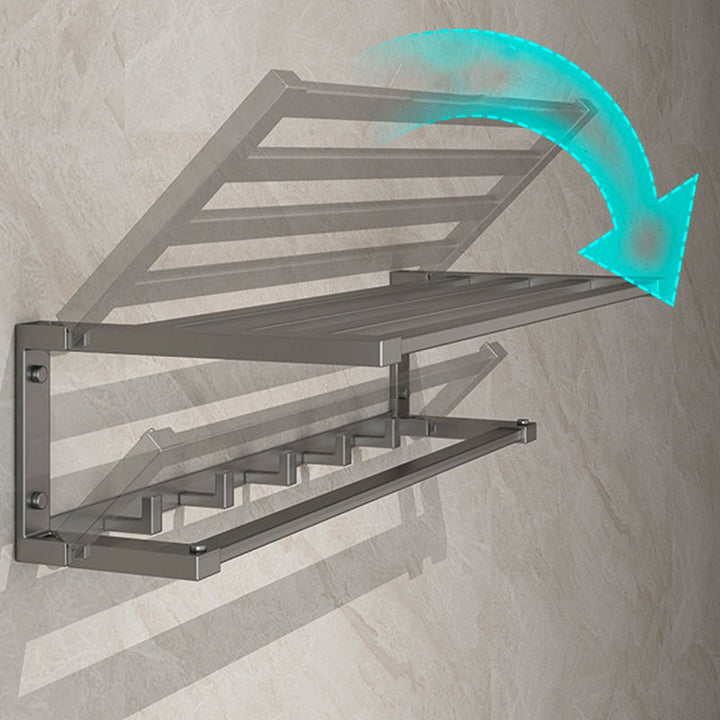 BowLift | Modern Bathroom Accessory Set Gray Bathroom Accessories Hardware Set