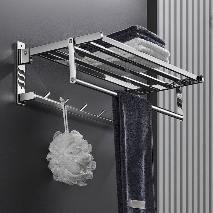 BowLift | Modern Bathroom Hardware Set Silver Bathroom Accessories Hardware Set