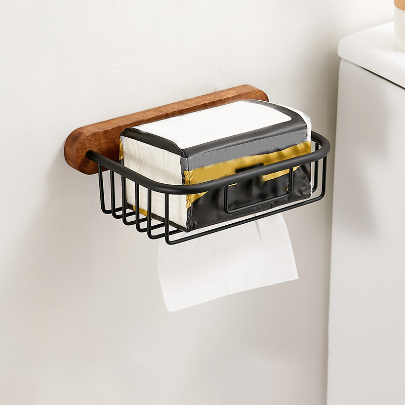 BowLift | Solid Wood Bathroom Accessories Set Foldable Metal Bathroom Accessories