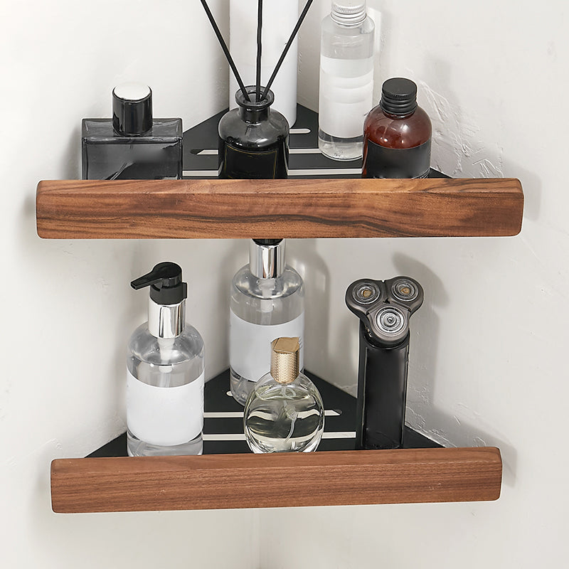 BowLift | Solid Wood Bathroom Accessories Set Foldable Metal Bathroom Accessories