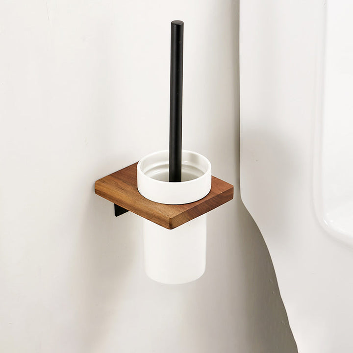 BowLift | Solid Wood Bathroom Accessories Set Folding Metal Bathroom Accessories