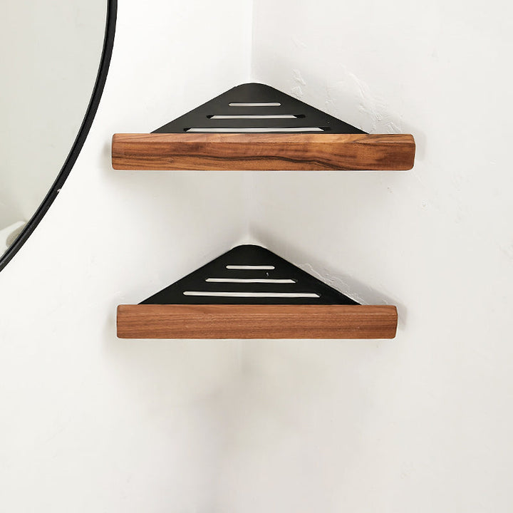 BowLift | Solid Wood Bathroom Accessories Set Folding Metal Bathroom Accessories