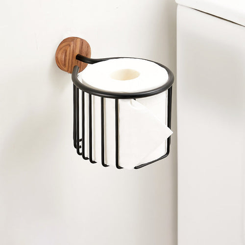 BowLift | Solid Wood Bathroom Accessories Set Foldable Metal Bathroom Accessories