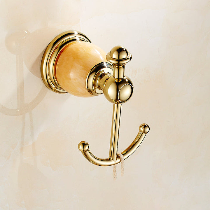 BowLift | Polished Gold Bathroom Set Metal Bathroom Accessories Hardware Set