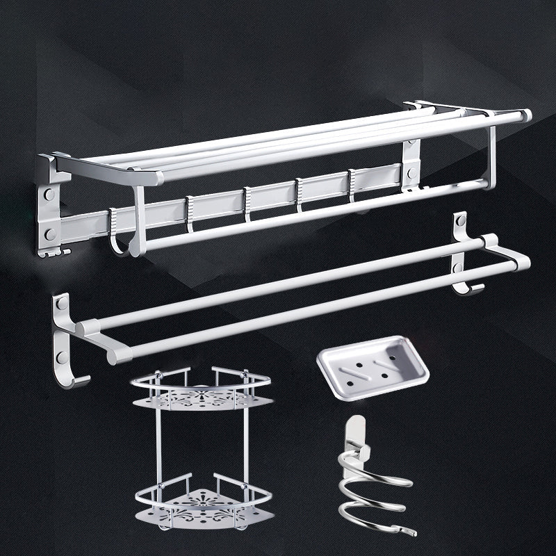 BowLift | Contemporary Bathroom Accessory Hardware Set made of Metal with Soap Dish