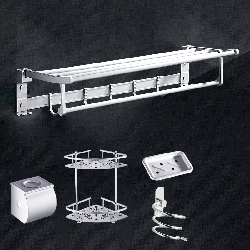 BowLift | Contemporary Bathroom Accessory Hardware Set made of Metal with Soap Dish