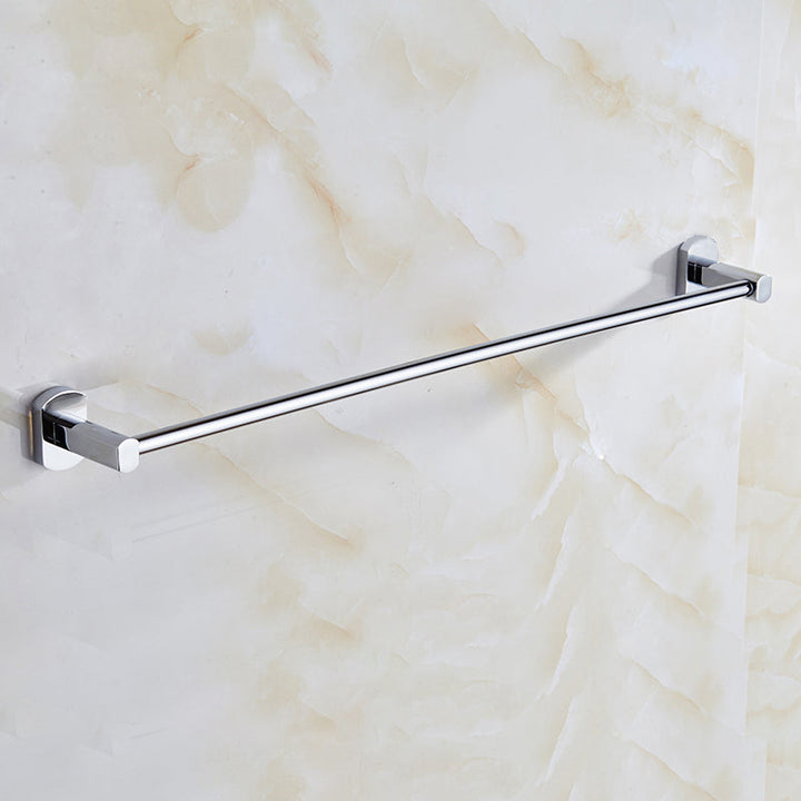 BowLift | Contemporary Bathroom Accessories Hardware Set made of silver metal
