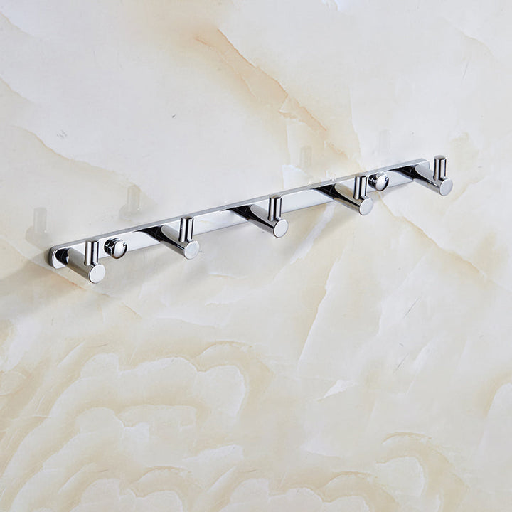 BowLift | Contemporary Bathroom Accessories Hardware Set in Silver Metal