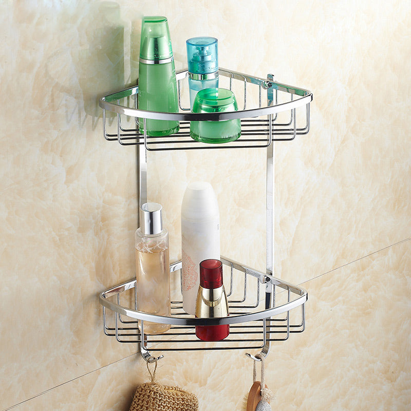 BowLift | Contemporary Bathroom Accessories Hardware Set in Silver Metal