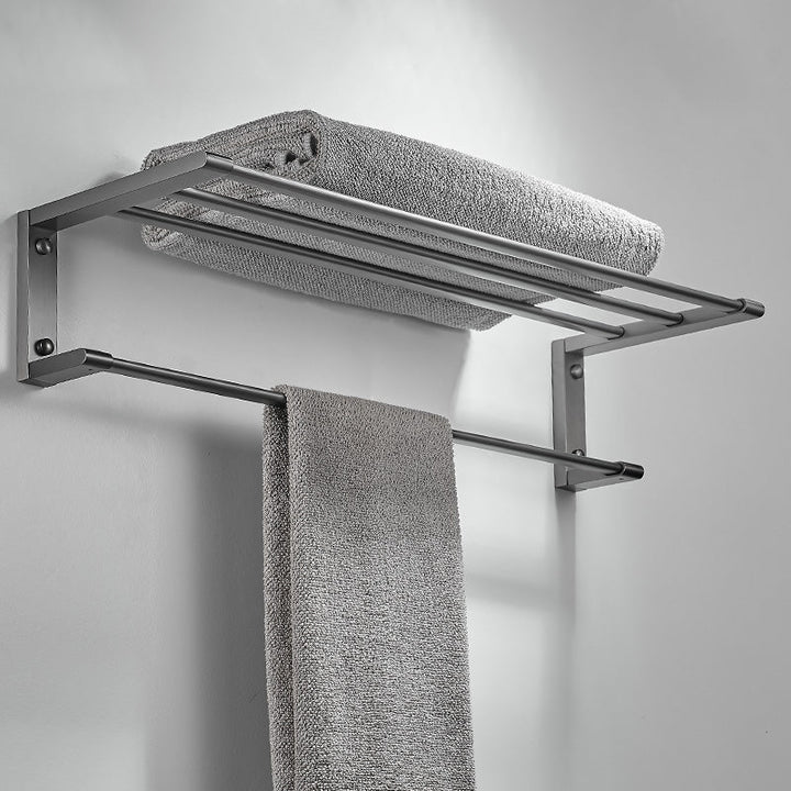 BowLift | Matte Gray Bathroom Set Metal Bathroom Accessories Hardware Set