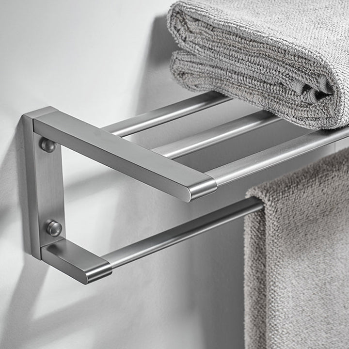 BowLift | Matte Gray Bathroom Set Metal Bathroom Accessories Hardware Set