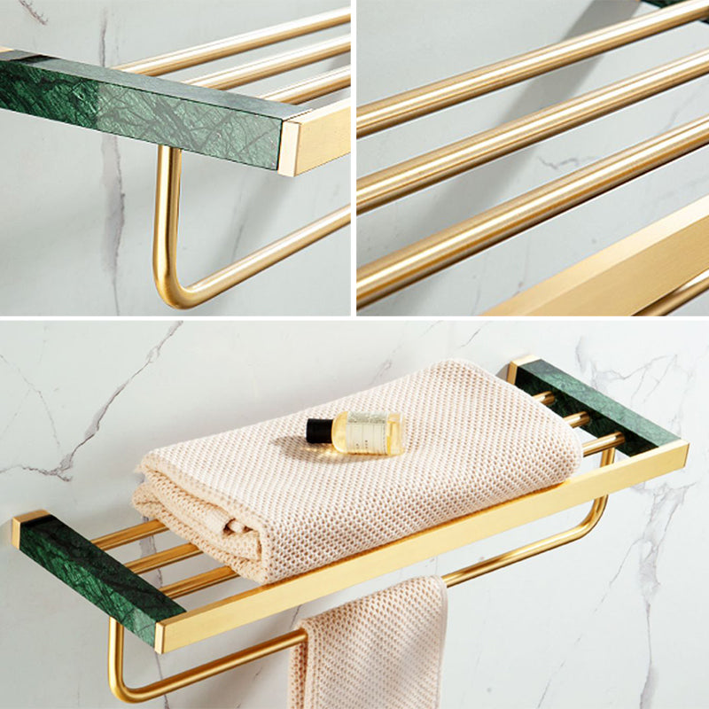 BowLift | Brass Bathroom Accessories Set Marble Bathroom Accessories Set for Home