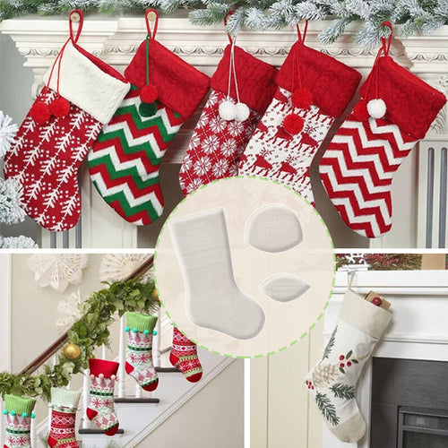 BowLift | Handmade Christmas Stocking Template Set - (With Instructions)