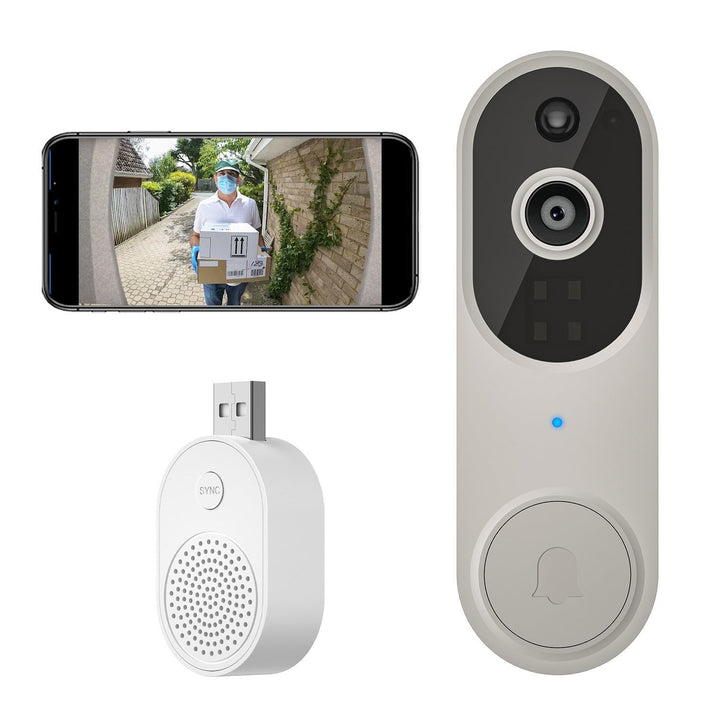 BowLift | Wireless Smart Doorbell Camera – Outdoor Surveillance with HD Night Vision