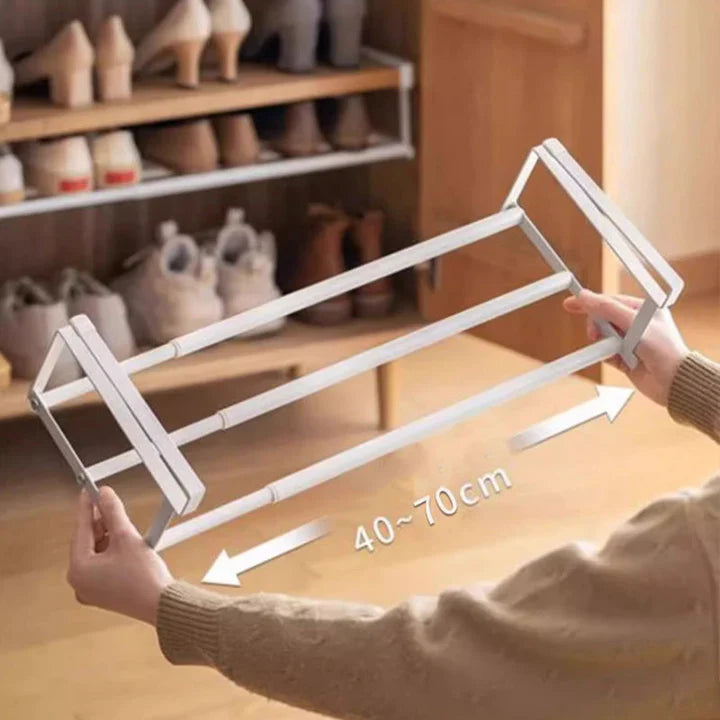 Under-shelf storage without drilling – adjustable 30–50 cm | Bowlift