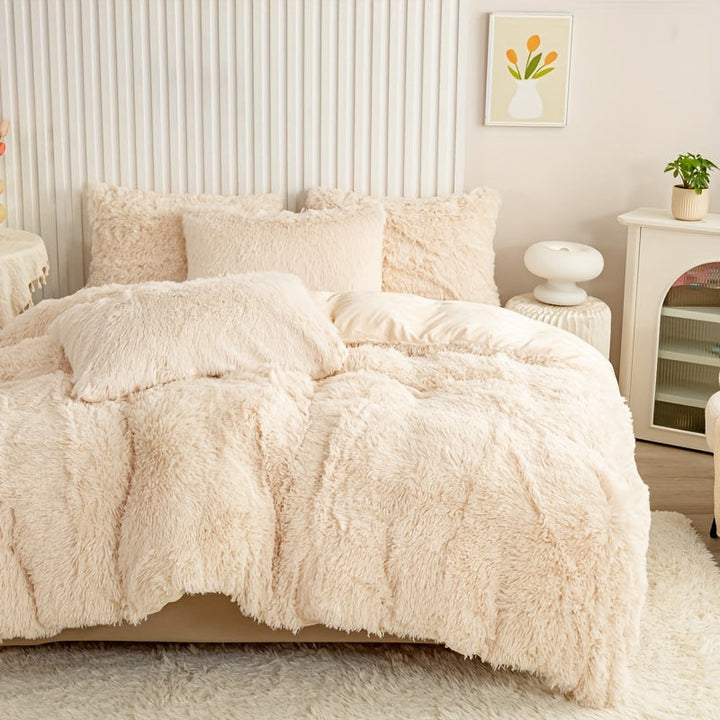 BowLift | Ultra Soft Plush Duvet Cover Set with Zipper - Luxury & Comfort