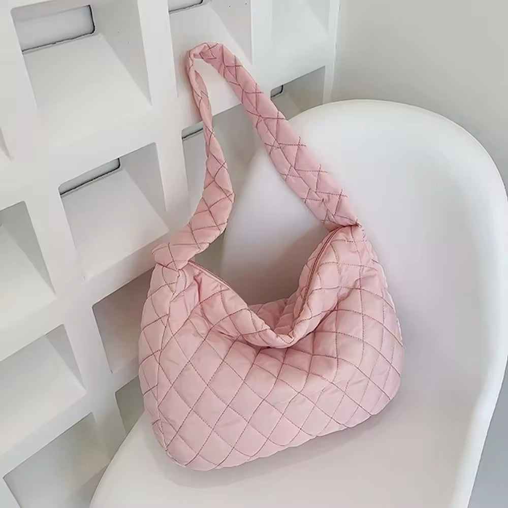 BowLift | Padded Ballerina Extra Large Puffer Tote Crossbody Padded Shoulder Bag