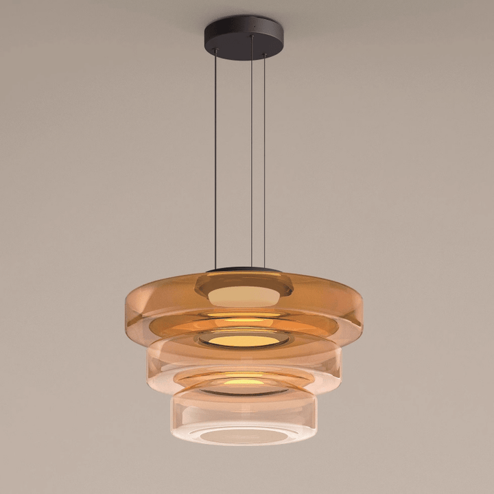 BowLift | Modern Glass Pendant Lamp in Bauhaus Style - AuroraSphere
