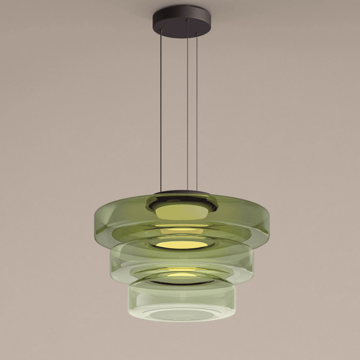 BowLift | Modern Glass Pendant Lamp in Bauhaus Style - AuroraSphere