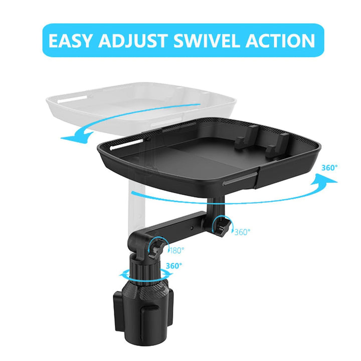 BowLift | Car Travel Time Adjustable Long Arm Tray